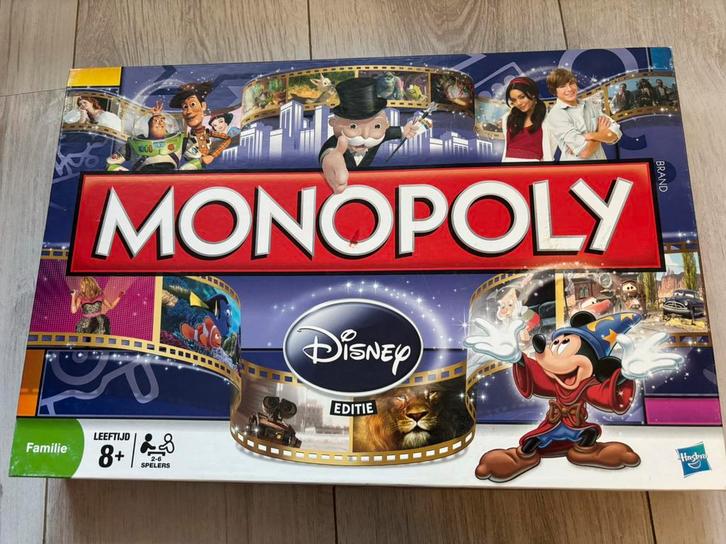 Monopoly Disney, Hobby en Vrije tijd, Gezelschapsspellen | Bordspellen, Zo goed als nieuw, Ophalen of Verzenden
