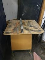 Zaagtafel, Ophalen, Gebruikt