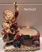 Kerst Kandelaar met Kerstman, Diversen, Kerst, Ophalen of Verzenden, Gebruikt