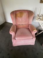 2x bielefelder werkstätten grote stoel, 100 tot 125 cm, Gebruikt, Roze rib, 100 tot 125 cm