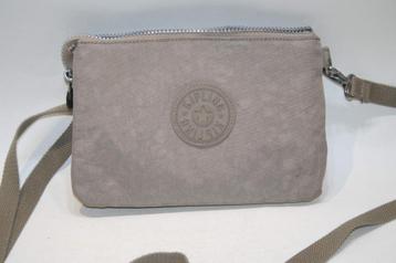 Kipling kleine donker beige damen-heren schoudertas  beschikbaar voor biedingen