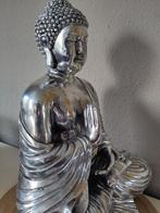 Buddha zilverkleurig, Ophalen of Verzenden