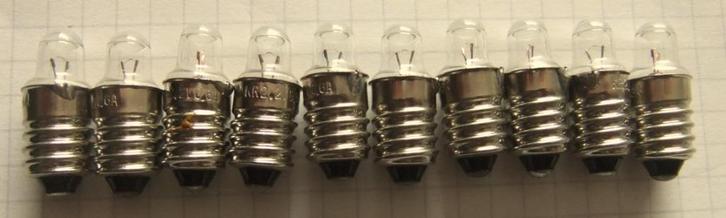 Lenslamp E10 2,2 V/0,6 A, Hobby en Vrije tijd, Elektronica-componenten, Nieuw, Ophalen of Verzenden