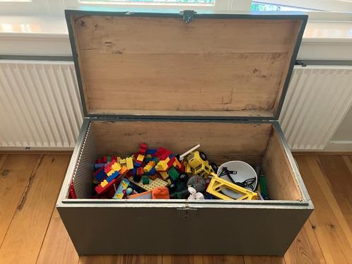 Speelgoedkist in mooie kleur groen, Huis en Inrichting, Woonaccessoires | Kisten, Gebruikt, 50 tot 75 cm, 50 tot 75 cm, 50 tot 100 cm