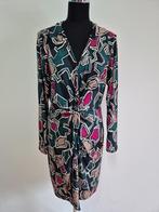 J553 - Fleurige Pescara jurk maat XL (1), Kleding | Dames, Jurken, Ophalen of Verzenden, Zo goed als nieuw, Maat 46/48 (XL) of groter