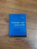 Wiskunde voor statistiek, Boeken, Studieboeken en Cursussen, Ophalen of Verzenden, Gamma, Gelezen, HBO