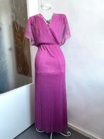 Lola Liza belgian design lange roze glitter jurk maat 48, Kleding | Dames, Maat 46/48 (XL) of groter, Ophalen of Verzenden, Zo goed als nieuw