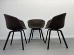3x HAY AAC 23 About A Chair Stoelen, Ophalen, Zo goed als nieuw, Zwart, Eén
