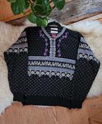 Vintage Susan Bristol wollen noorse ijslandse trui, Kleding | Dames, Zwart, Niet ingevuld, Ophalen of Verzenden, Zo goed als nieuw