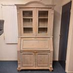 Antieke Schrijfkast/Secretaire met Vitrine & Bureau, Ophalen, Gebruikt, ., .