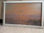 Schilderij: Zonsondergang boven water T Ooms, Ophalen