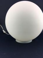 Eglo rondo tafellamp, Huis en Inrichting, Lampen | Tafellampen, Ophalen, Gebruikt, Glas, Minder dan 50 cm