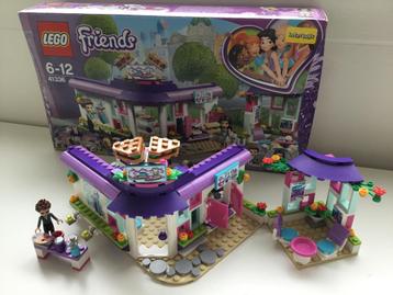 Lego Friends 41336 - Emma's Kunstenaarscafé beschikbaar voor biedingen