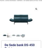 de sede DS 450 petrol, Huis en Inrichting, Ophalen, Design, Zo goed als nieuw, Rechte bank