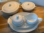 Delen servies Zeeland blauw wit, Antiek en Kunst, Ophalen of Verzenden