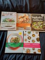 Topkoks voor thuiskoks 5delig set kookboeken, Ophalen of Verzenden, Zo goed als nieuw