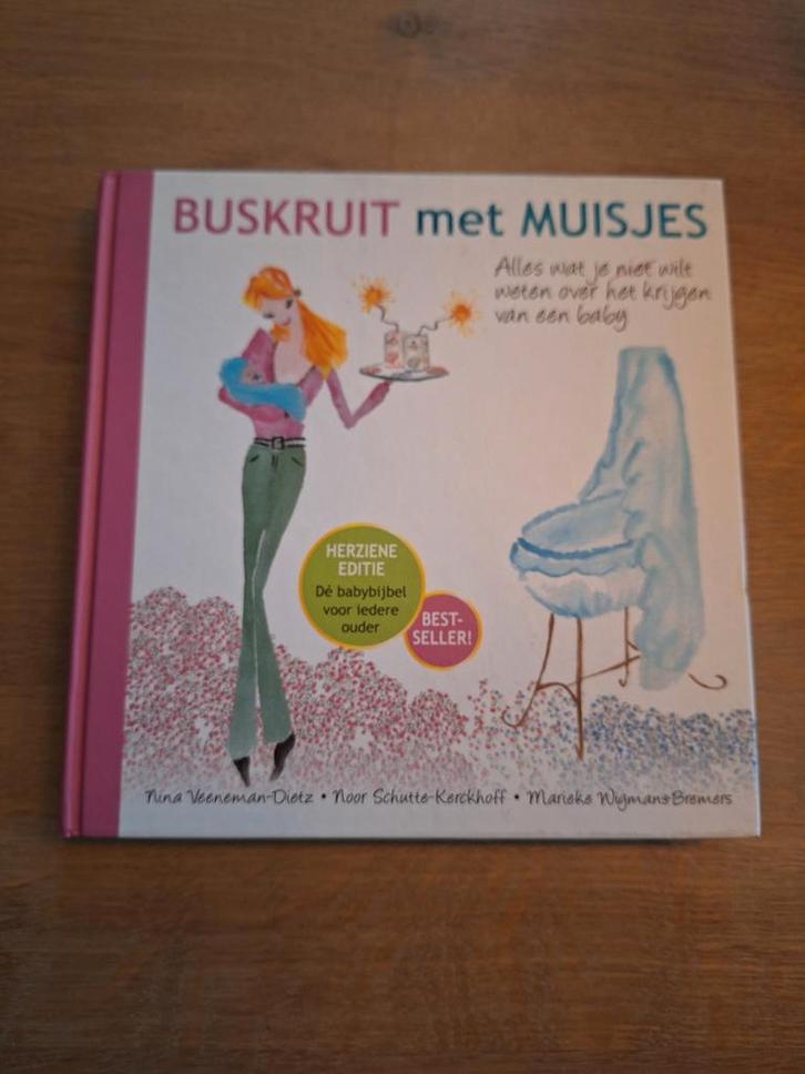 Buskruit met Muisjes - Zwangerschap en Bevalling, Boeken, Zwangerschap en Opvoeding, Zo goed als nieuw, Zwangerschap en Bevalling