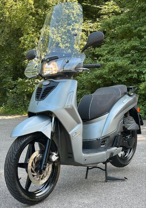 Kymco People S 2017 Mat Grijs Brom in zeer goede staat, Fietsen en Brommers, Scooters | Kymco, Zo goed als nieuw, People S, Maximaal 45 km/u