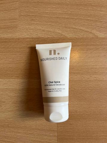 Nourished Deodorant beschikbaar voor biedingen