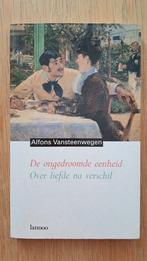 Boek: Vansteenwegen - Ongedroomde eenheid, Ophalen of Verzenden, Zo goed als nieuw, Vansteenwegen