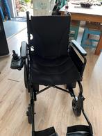 Inklapbare elektrische rolstoel met zwenkwielen, Diversen, Rolstoelen, Ophalen of Verzenden, Zo goed als nieuw, Elektrische rolstoel