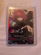Gundam card game Haman Karn R+, Ophalen of Verzenden, Nieuw, Losse kaart, Foil