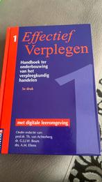 Effectief verplegen 1, Ophalen of Verzenden, Zo goed als nieuw