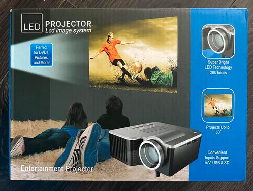 Led projector lcd image system, Audio, Tv en Foto, Beamers, Nieuw, LCD, Overige resoluties, Ophalen of Verzenden