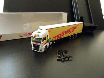 906 herpa man tgx xxl nothegger huckepack 1:87 truck trein beschikbaar voor biedingen