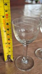 8 Antieke Glazen 1890-1920, Antiek en Kunst, Ophalen of Verzenden