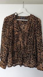 Dames blouse m&s collection panter print maat 40, Maat 38/40 (M), Zwart, Ophalen of Verzenden, Zo goed als nieuw