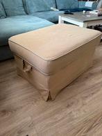 Ektorp Hocker, Huis en Inrichting, Banken | Voetenbanken en Poefen, Ophalen, Gebruikt, 75 tot 100 cm, Stof