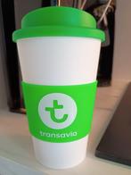 Transavia beker Nieuw, Ophalen of Verzenden, Nieuw, Wit, Beker of Kan