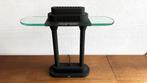 Bankierslamp 'Penta' van Robert Sonneman SMC Boxford, Gebruikt, Ophalen of Verzenden, Glas, Jaren 70-80