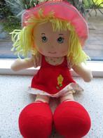 Zachte blonde pop rood mutsje jurkje en schoenen van Zeeman, Kinderen en Baby's, Speelgoed | Knuffels en Pluche, Overige typen
