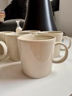 Arabia Teema mokken crème 6x, Huis en Inrichting, Ophalen, Keramiek, Zo goed als nieuw, Overige stijlen