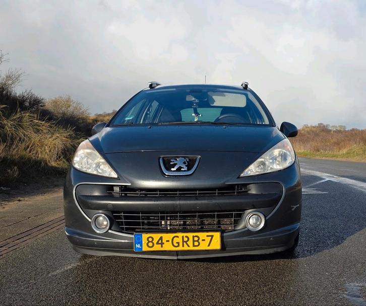 Peugeot 207 1.6 16V SW Outdoor 2008 Grijs, Auto's, Peugeot, Particulier, Benzine, C, Stationwagon, Handgeschakeld, Origineel Nederlands