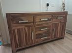 Dressoir Acaciahout, Huis en Inrichting, Ophalen, Zo goed als nieuw, 25 tot 50 cm, Met deur(en)