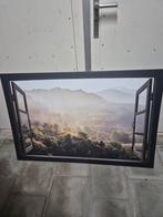 Ikea Ingelijst Schilderij - Berglandschap, Ophalen of Verzenden, 100 tot 125 cm, 75 cm of meer, Print