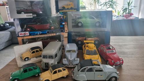 Partij Citroën Peugeot modellen  o.a. Norev Solido Polistil, Hobby en Vrije tijd, Modelauto's | Overige schalen, Zo goed als nieuw