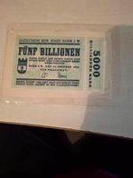 5 Billionen Mark Buuer I.W. 1922, Postzegels en Munten, Bankbiljetten | Europa | Eurobiljetten, Ophalen of Verzenden, Duitsland