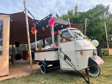 Retro zelfbediening bar te huur - PartyPiaggio mobiele bar beschikbaar voor biedingen
