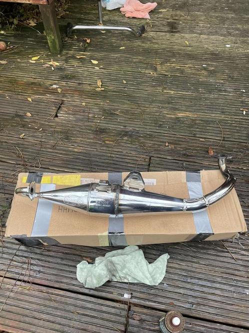 Laser Terugloop 2T 50cc/70cc, Fietsen en Brommers, Brommeronderdelen | Algemeen, Zo goed als nieuw, Uitlaat, Ophalen