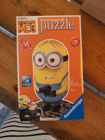 3D minion puzzel beschikbaar voor biedingen