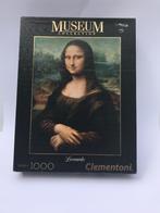 Clementoni puzzel – Mona Lisa – 1000 stukjes – Museum Collec, Ophalen of Verzenden, 500 t/m 1500 stukjes, Zo goed als nieuw, Legpuzzel
