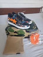 Bape schoenen Splatter Black maat 42, Kleding | Heren, Schoenen, Zwart, Ophalen of Verzenden, Bape, Sneakers of Gympen