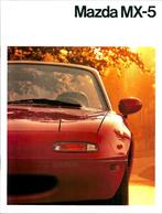 Folder Mazda MX-5 1990, Boeken, Gelezen, Mazda, Ophalen of Verzenden