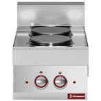 Diamond Fornuis | ALPHA 650 | Elektrisch | 2 Kookpunten, Ophalen, Gebruikt, Fornuis, Frituur en Grillen