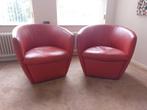 Leuke leren kuipstoelen, Ophalen, Gebruikt, Minder dan 75 cm, 50 tot 75 cm