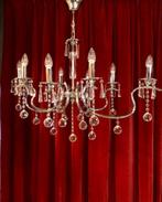 Kroonluchter XL *Kristal* - 8-lamps, Ophalen, 75 cm of meer